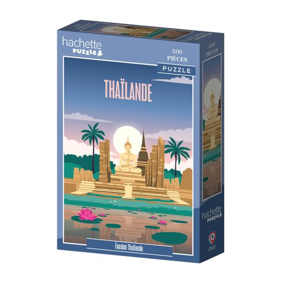 Puzzle Hachette Rêves De Vacances En Thaïlande 500 pièces