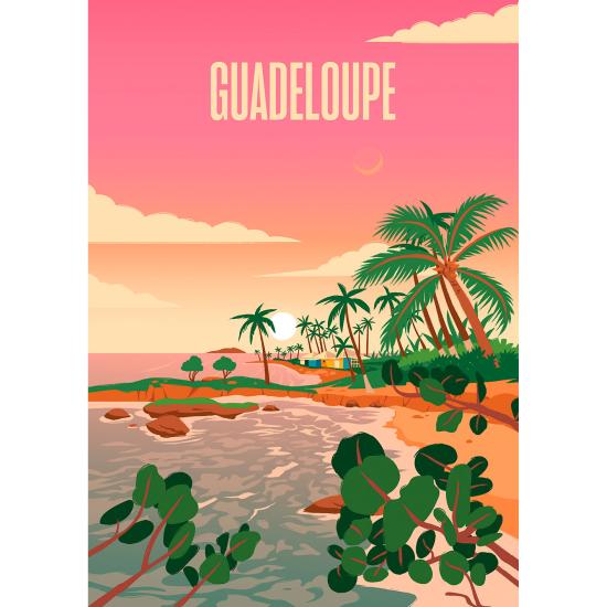 Puzzle Hachette Rêves De Vacances En Guadeloupe 500 pièces