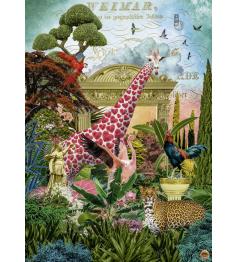 Puzzle Heye Amour Girafe 1000 pièces