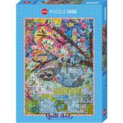 Heye Puzzle Puzzle Quilt Art, paresseux tissé 1000 pièces