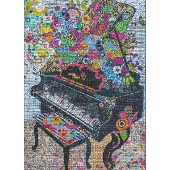 Heye Puzzle Puzzle Quilt Art, Piano tissé 1000 pièces