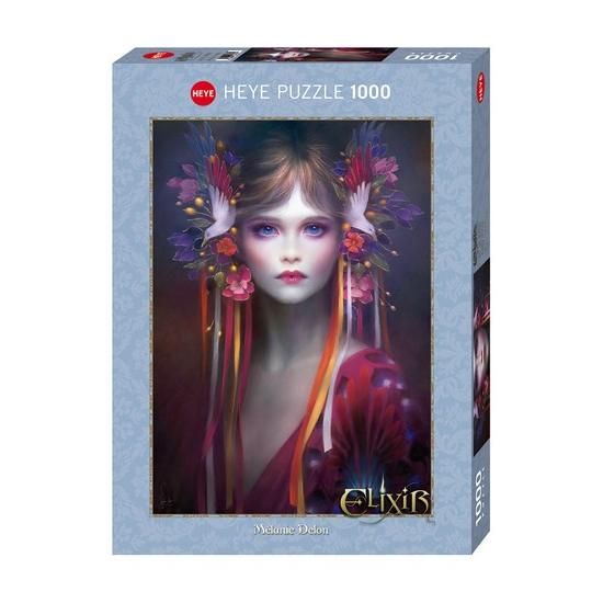 Heye Puzzle Beauté Rose 1000 pièces