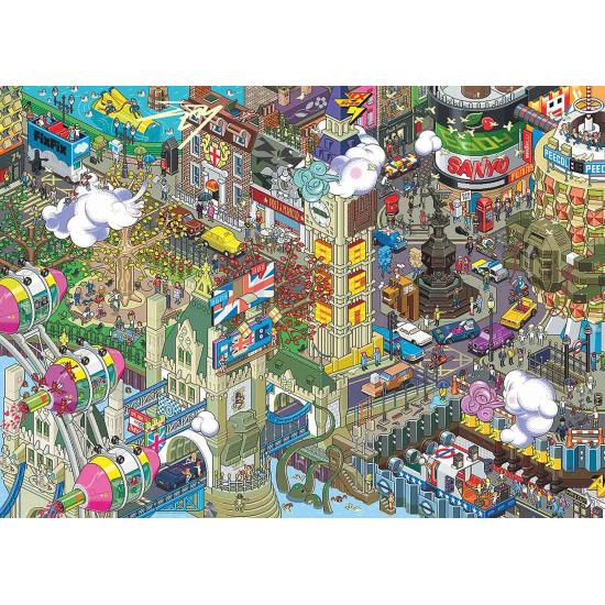 Heye Puzzle Londres Recherche 1000 pièces