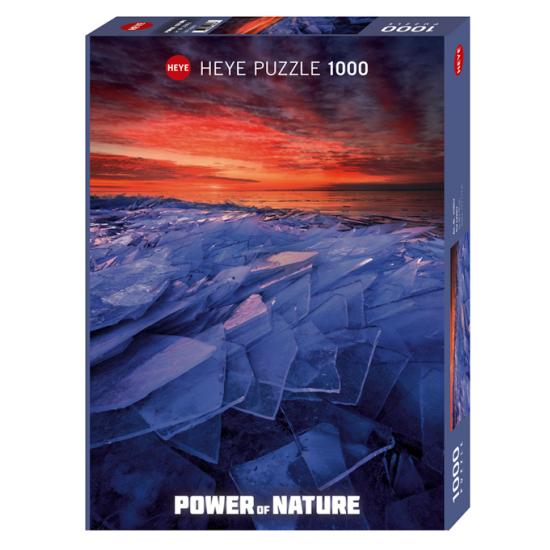 Puzzle Heye Couches de Glace 1000 Pièces