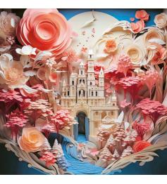 Puzzle Heye Château Blanc 1000 pièces