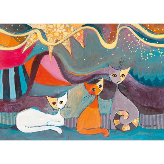 Puzzle ruban jaune Heye 1000 pièces