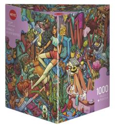 Heye Puzzle Housemates Boîte Triangulaire 1000 Pcs