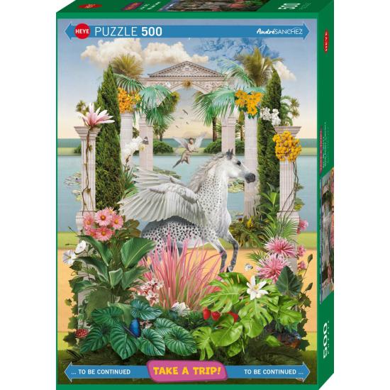 Puzzle Heye Avec André Sanchez 500 pièces