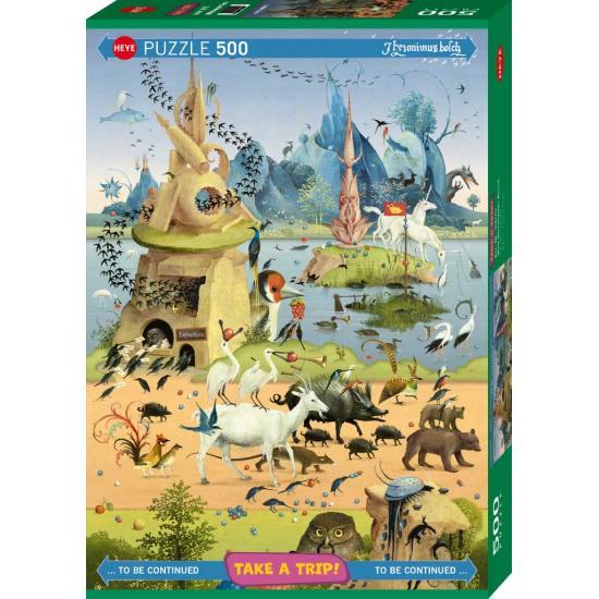 Puzzle Heye Avec Hieronymus Bosch 500 pièces
