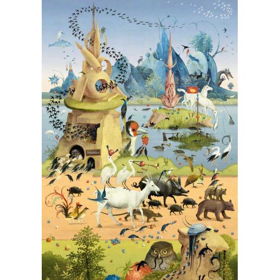 Puzzle Heye Avec Hieronymus Bosch 500 pièces