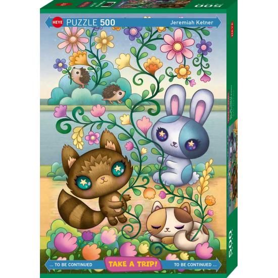 Puzzle Heye Avec Jeremiah Ketner 500 pièces