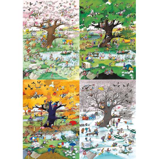 Puzzle Heye Quatre Saisons 2000 Pièces Puzzle Heye Quatre Saisons 2000 Pièces