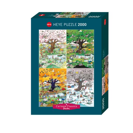 Puzzle Heye Quatre Saisons 2000 Pièces Puzzle Heye Quatre Saisons 2000 Pièces