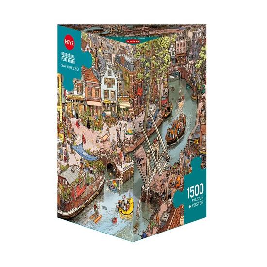 Heye Puzzle Méfiez-vous du fromage 1500 pièces Heye Puzzle Méfiez-vous du fromage 1500 pièces