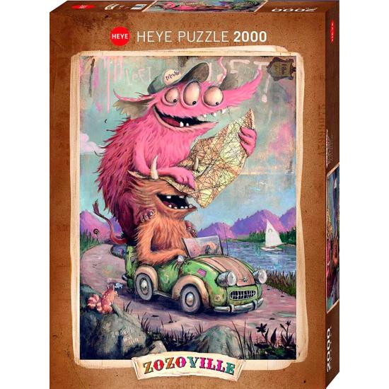 Heye Route Puzzle 2000 pièces