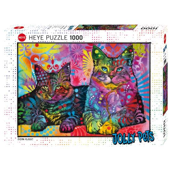 Heye Puzzle Dédié aux Chats 1000 Pièces Heye Puzzle Dédié aux Chats 1000 Pièces
