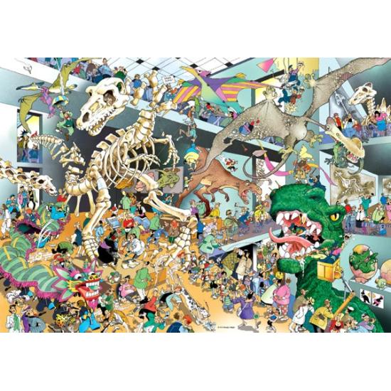 Puzzle Heye Dinosaures, Dinos 1000 pièces