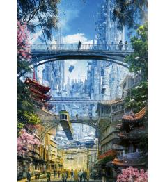 Puzzle Heye Quartier des Marchés 1000 pièces