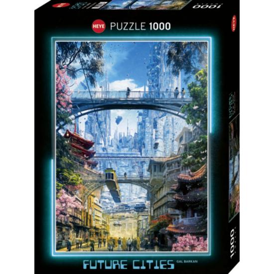 Puzzle Heye Quartier des Marchés 1000 pièces