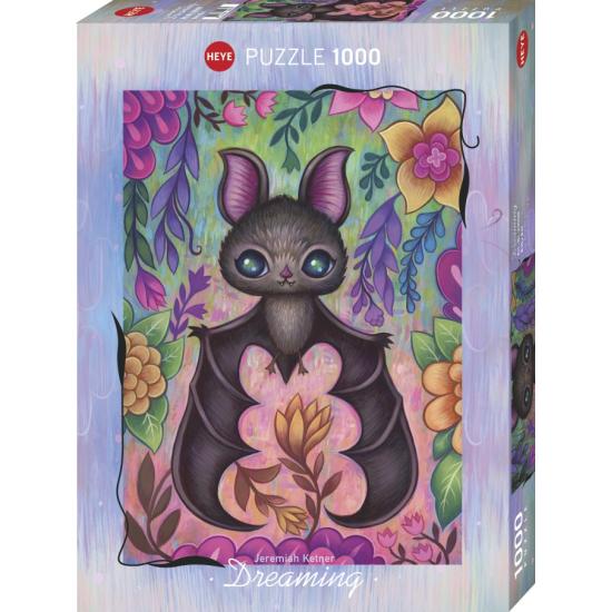Heye Dreaming Puzzle, bébé chauve-souris 1000 pièces