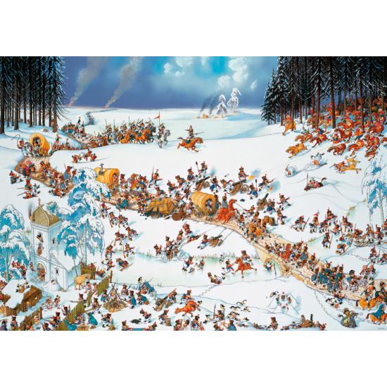 Heye Puzzle L'hiver de Napoléon 2000 pièces
