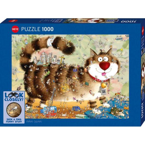 Puzzle Heye Chez le Chat 1000 Pièces Puzzle Heye Chez le Chat 1000 Pièces