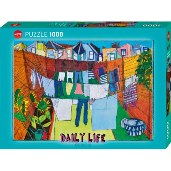 Puzzle Heye Dans la cour 1000 Pièces Puzzle Heye Dans la cour 1000 Pièces
