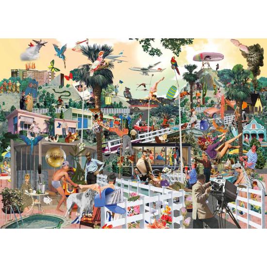 Puzzle Heye dans les collines 1000 pièces