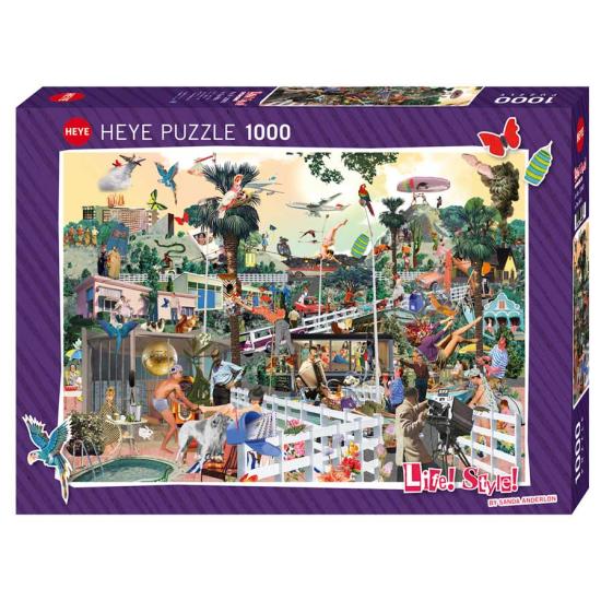Puzzle Heye dans les collines 1000 pièces