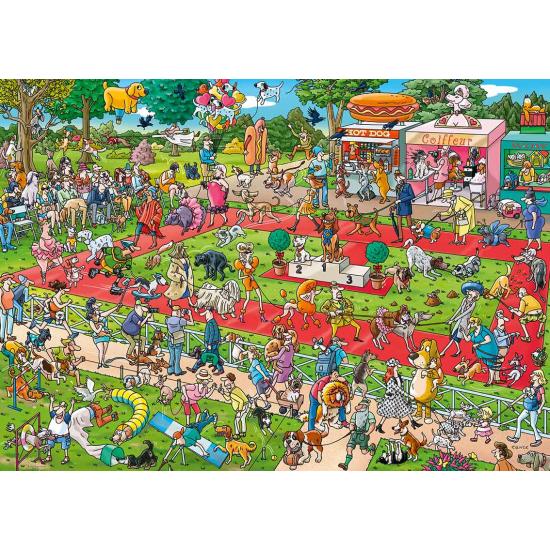 Heye Puzzle Dog Show 1000 pièces