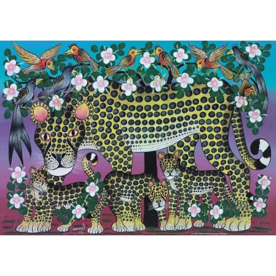 Puzzle Heye Famille de chats 1000 pièces