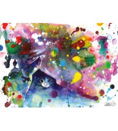 Heye Free Colors Puzzle, Meow 1000 pièces