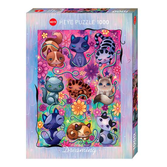 Puzzle Heye Dreaming Kittens 1000 pièces