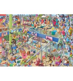Puzzle Heye Gym pour animaux de compagnie Boîte Triangulair