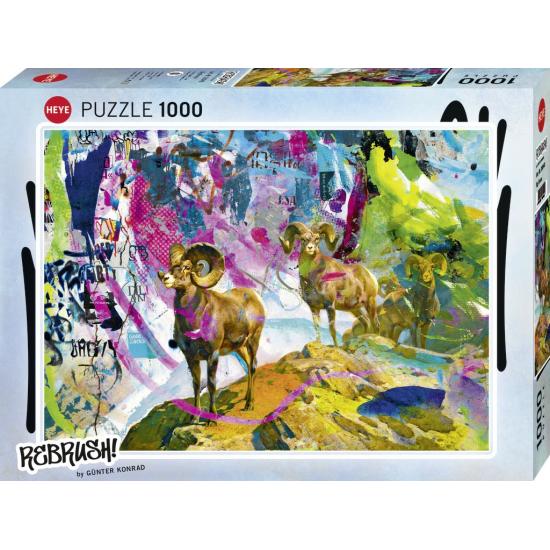 Heye Puzzle Grandes Cornes 1000 Pièces