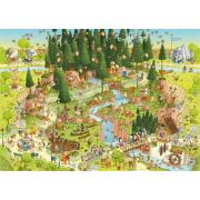 Heye Puzzle Habitat de la Forêt-Noire 1000 pièces