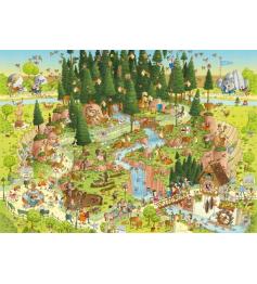 Heye Puzzle Habitat de la Forêt-Noire 1000 pièces