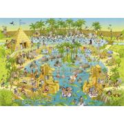Heye Nile Habitat Puzzle 1000 pièces