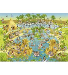 Heye Nile Habitat Puzzle 1000 pièces