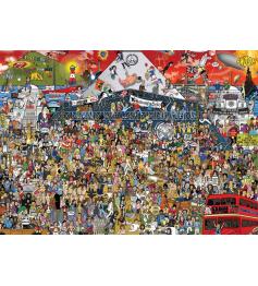 Heye Puzzle Histoire de la musique britannique 2000 pièces