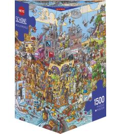 Heye Hollyworld Puzzle Boîte Triangulaire 1500 Pcs