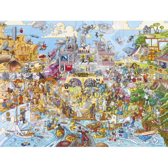 Heye Hollyworld Puzzle Boîte Triangulaire 1500 Pcs