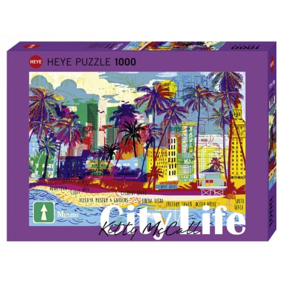Puzzle Heye I Love Miami 1000 pièces