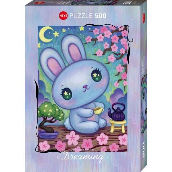 Puzzle Heye Jardin Zen des Lapins 500 pièces