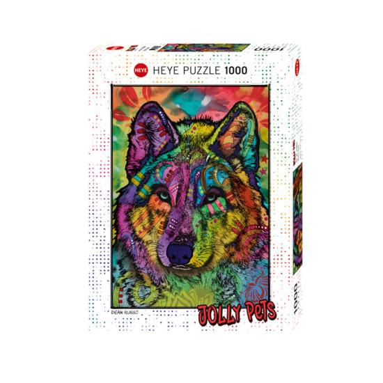 Heye Jolly Pets Puzzle, L'âme du loup 1000 pièces