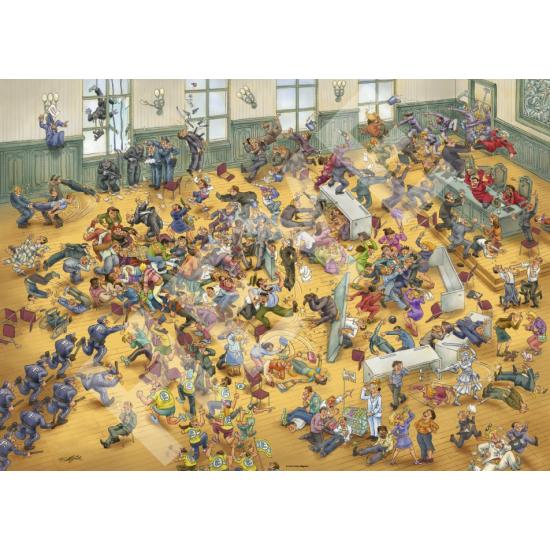 Heye Puzzle Justice Pour Tous Boîte Triangulaire 1000 Pièces