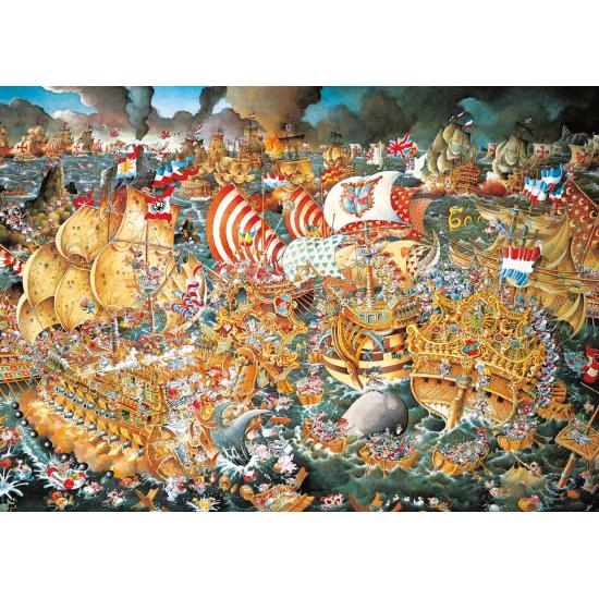Heye Puzzle La Bataille de Trafalgar 2000 pièces Heye Puzzle La Bataille de Trafalgar 2000 pièces