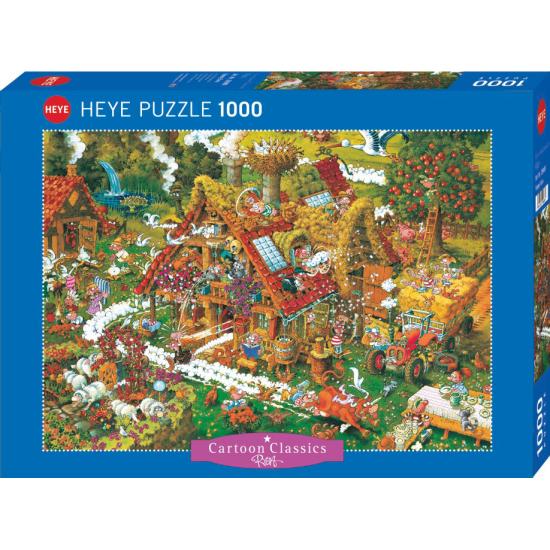 Heye Puzzle La drôle de ferme 1000 pièces