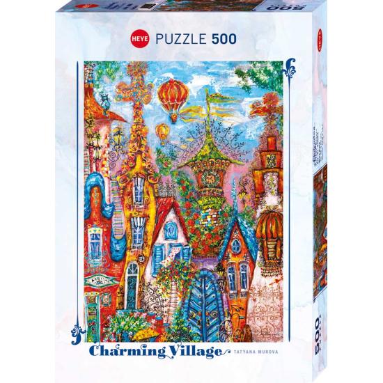Puzzle Heye Porte Bleue 500 pièces Puzzle Heye Porte Bleue 500 pièces