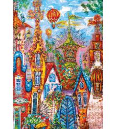 Puzzle Heye Porte Bleue 500 pièces